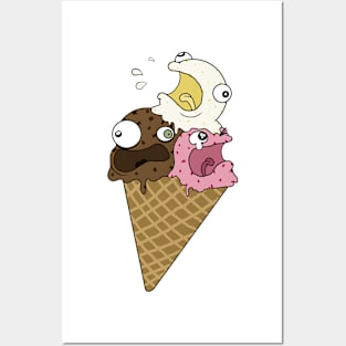 Ice Scream Posters and Art